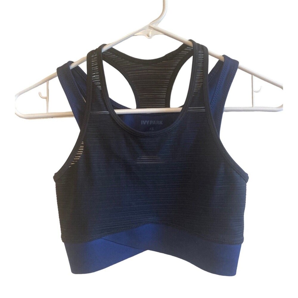 Adidas Ivy Park Sports Bra Womens Size XS Athletic Active Sports Bra Halter Logo